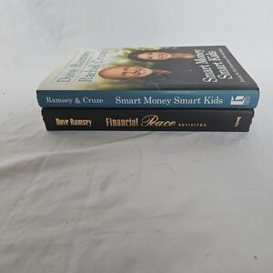 Dave ramsey books lot‎ of 2 financial peace revisted and smart money smart kids